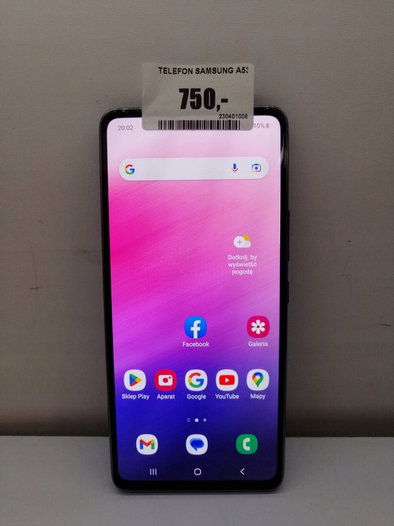 Smartfon Samsung A536E/DS A53 5G 6GB/128GB Czarny - 13753705262 ...