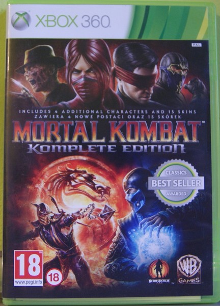 Mortal Kombat Komplete Edition - X-Box 360