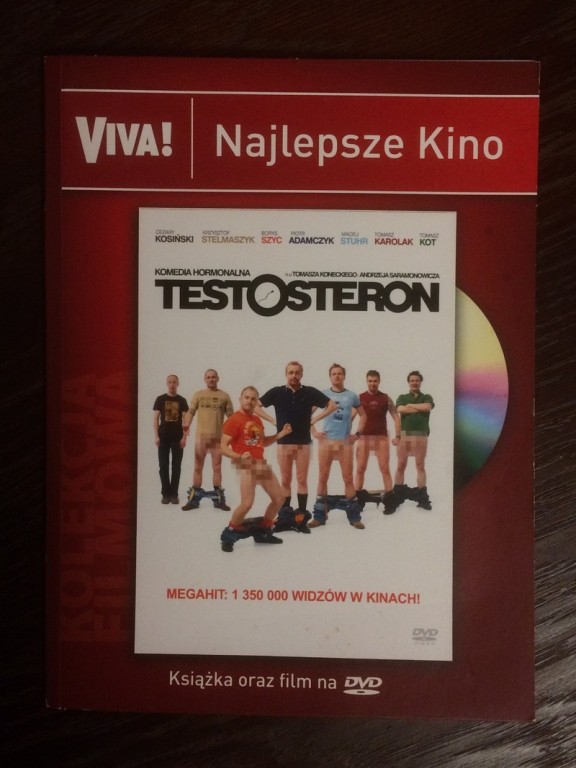 Film DVD "Testosteron" - A. Saramonowicz (2007)