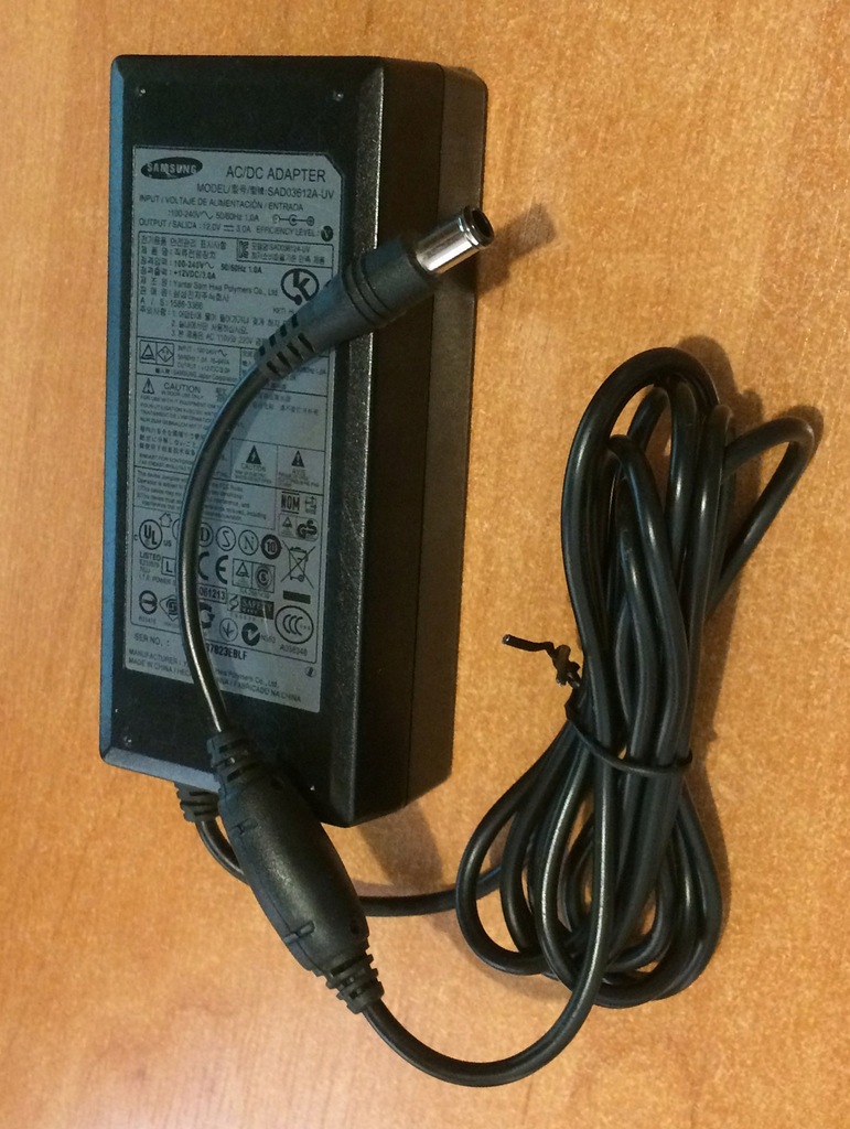 Oryginalny Zasilacz SAMSUNG SAD03612A-UV 12V 3A - 10711529392 ...