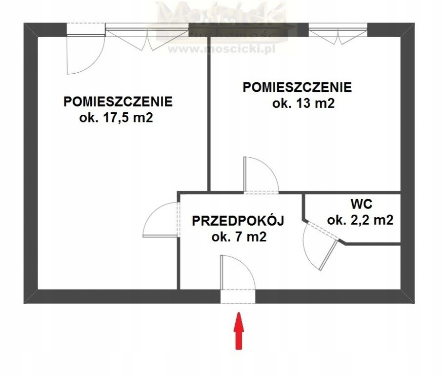 Na sprzedaż Warszawa, Śródmieście, 39,70 m²