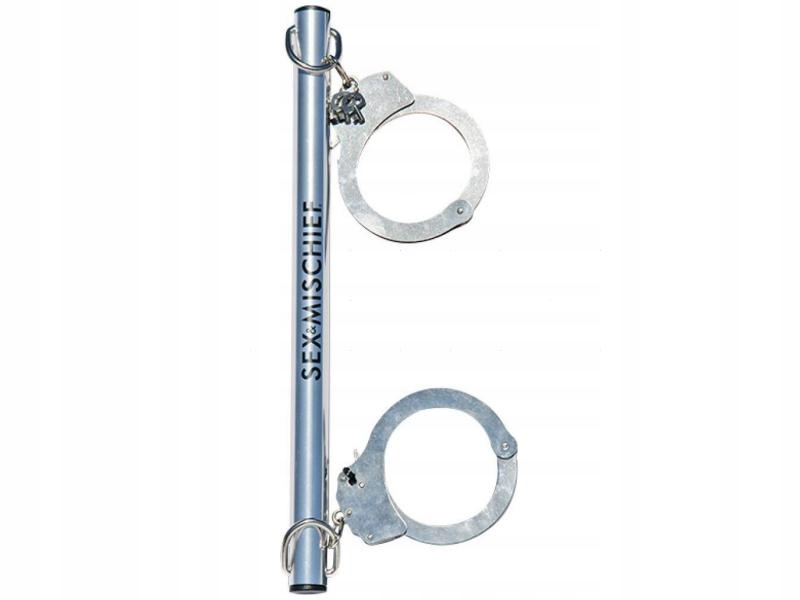 Drążek SexMischief Spreader Bar with Metal Cuffs