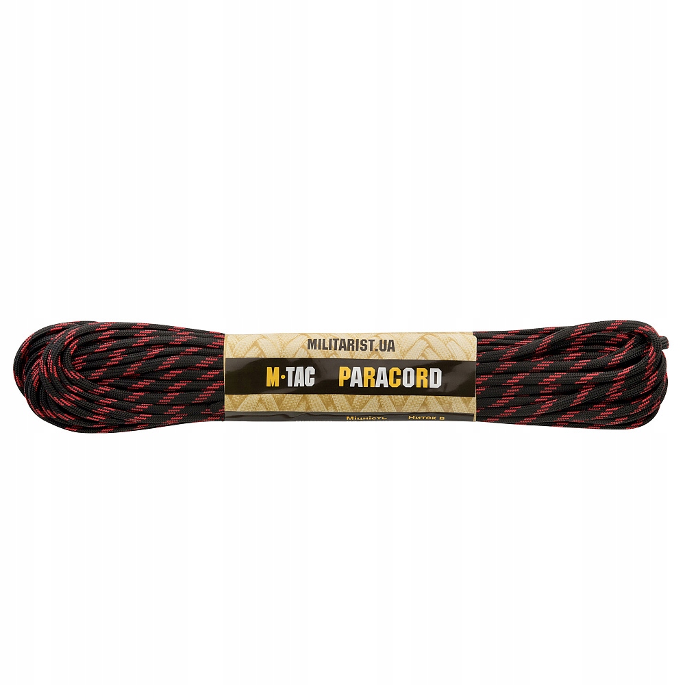 MTac paracord 550 type III Thin Red Line 15