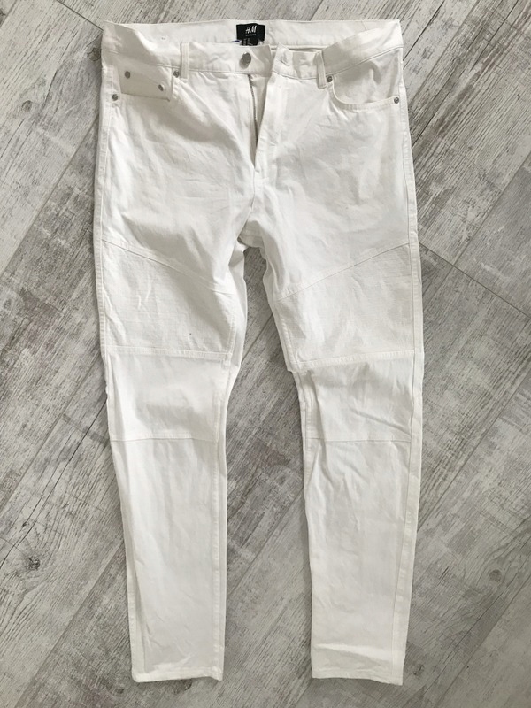 H&M SPODNIE STRECZ RURKI jeans męskie__W34L32