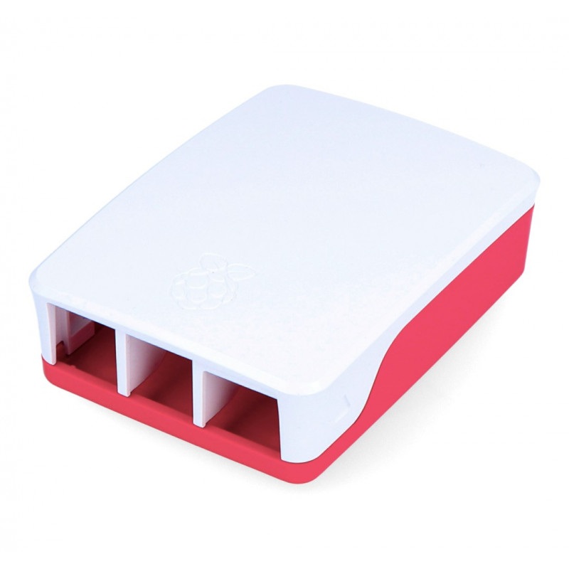 Raspberry Pi Pi 4 Case - Red/White