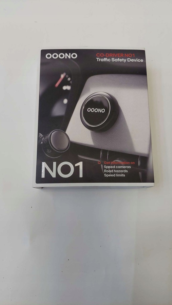 ANTYRADAR OOONO ALARM DROGOWY CZARNY 1 SZT