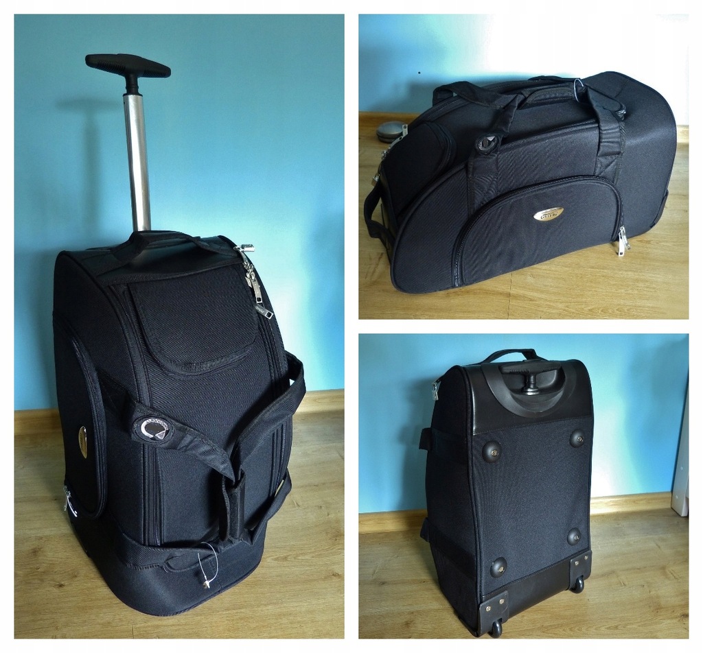 Torba walizka podręczna podróżna bagaż na kółkach