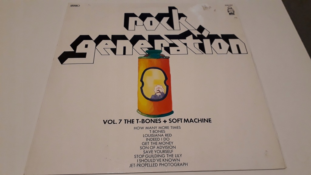 ROCK GENERATION - T-BONES + SOFTMACHINE - LP 874