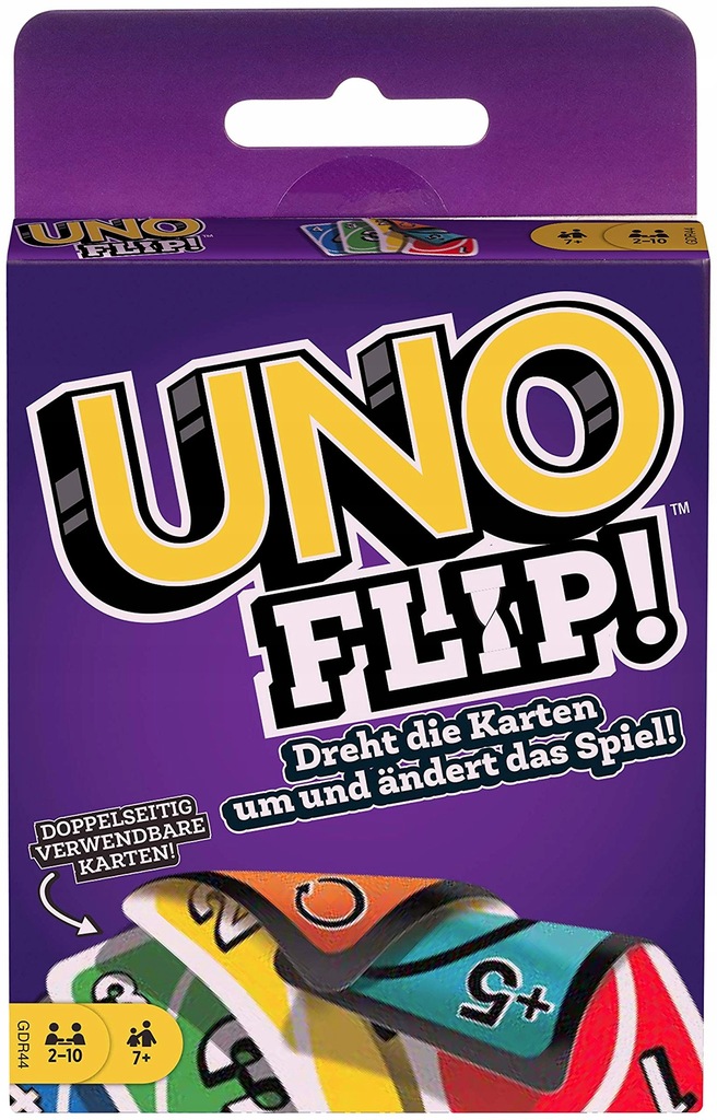 Mattel Games Gdr44 Uno Flip Gry Karciane Od 7 8469731590 Oficjalne Archiwum Allegro
