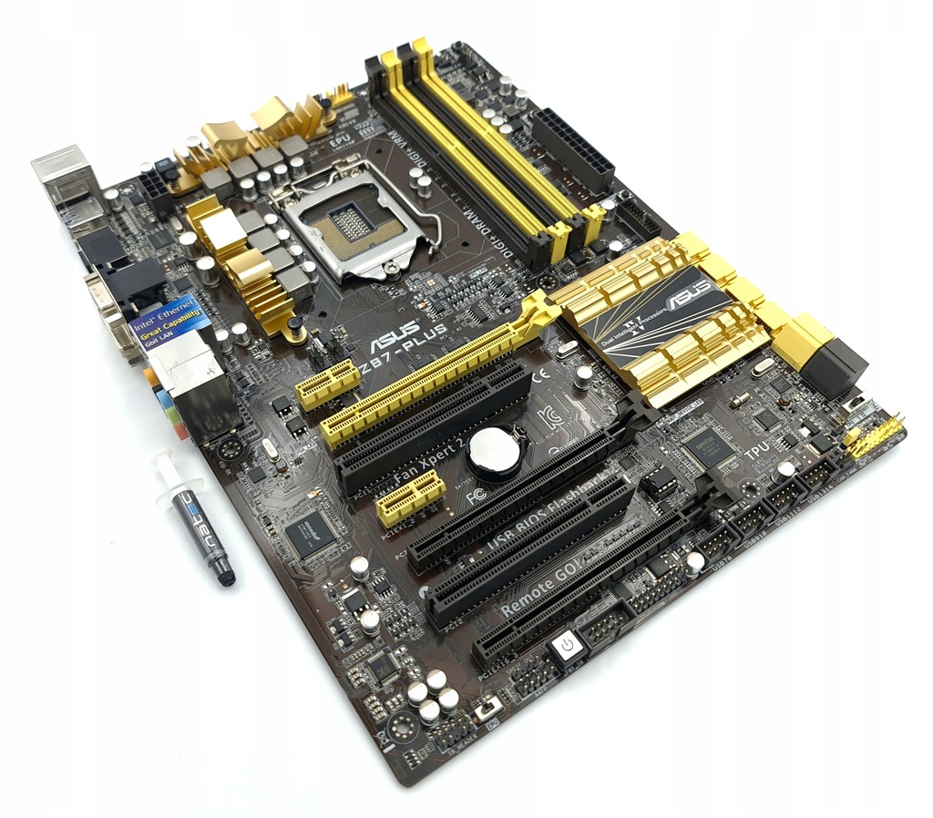 Testowana płyta główna Asus Z87-PLUS ATX 1150 DDR3 USB 3.0 + pasta termo GW