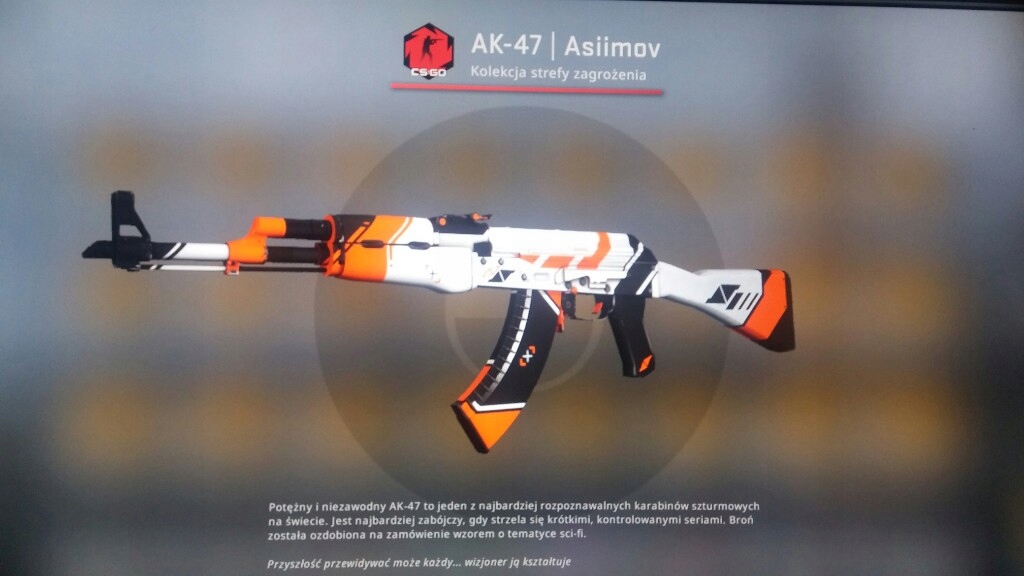 CS:GO Skin AK-47 Asiimov MW