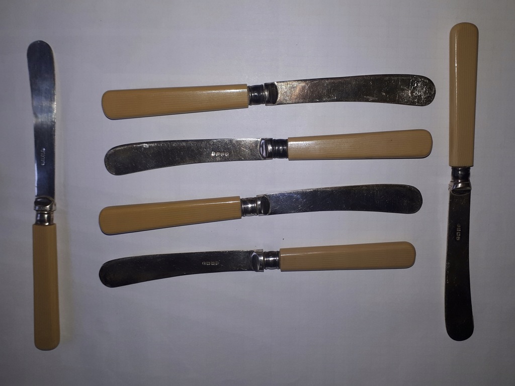 nóż, noże, ŚLICZNY KOMPL. Nożyków (Punce) 6 sztuk