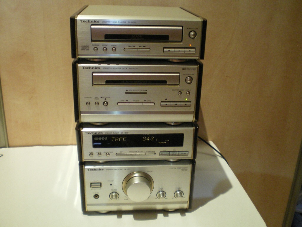 wieża technics mini zerstaw uszk cd