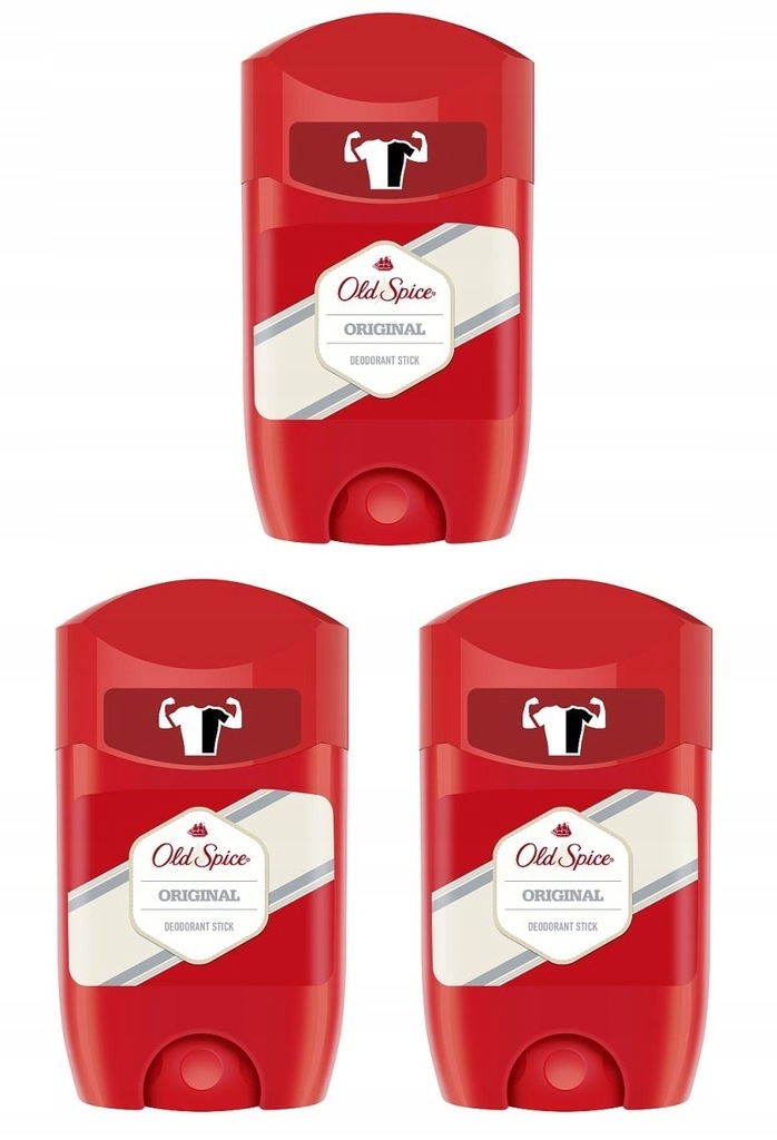 OLD SPICE ORIGINAL dezodorant sztyft 50 ml PAKIET