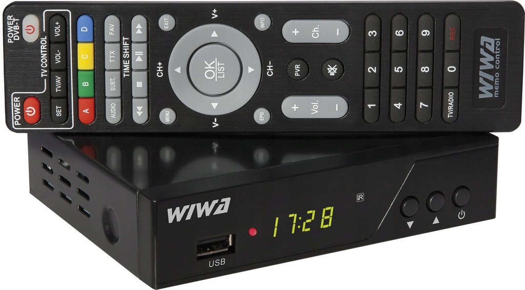 Tuner DVB-T2 Wiwa H.265 Pro