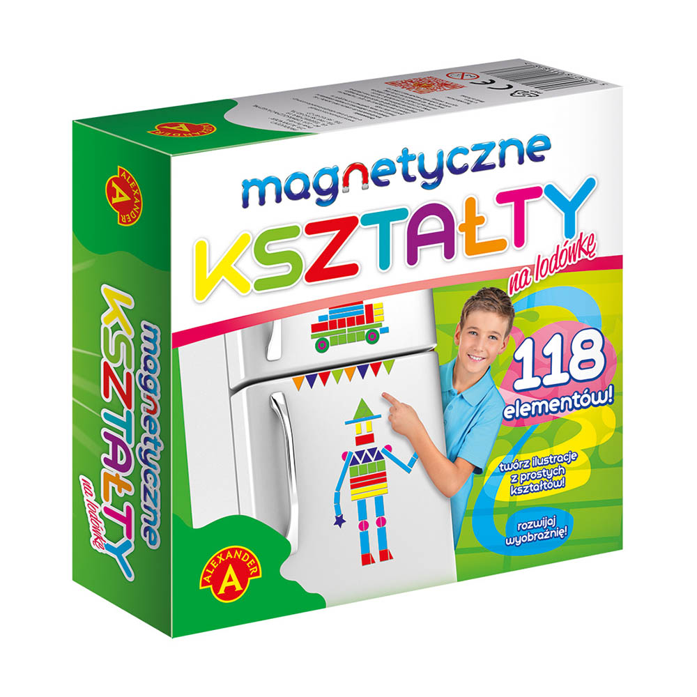 MAGNETYCZNE KSZTAŁTY figury geometryczne magnesy