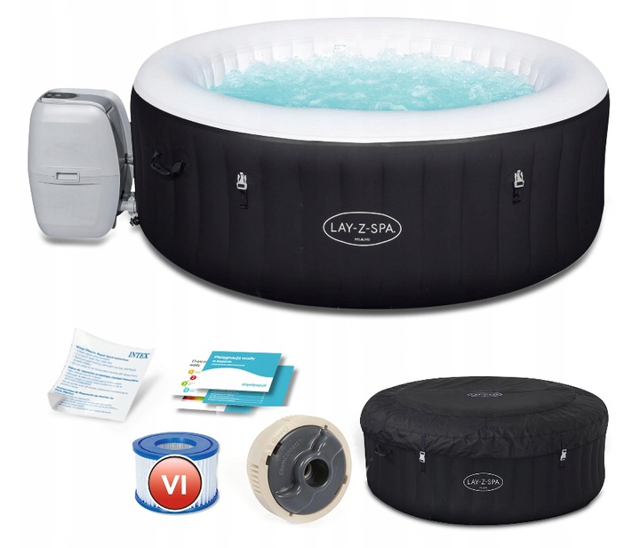 SAM BASEN NIECKA SPA jacuzzi Miami 180x66cm 12600874401 oficjalne