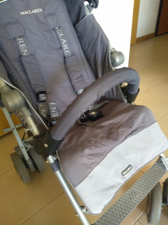 NOWY pałąk szary do Maclaren XLR