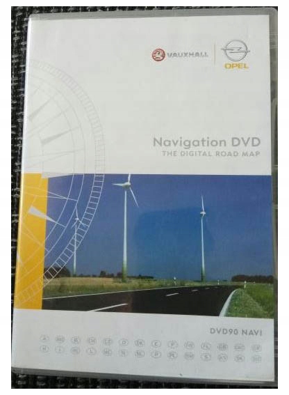 OPEL DVD90 MAPA 2019 EUROPA VECTRA CORSA ZAFIRA
