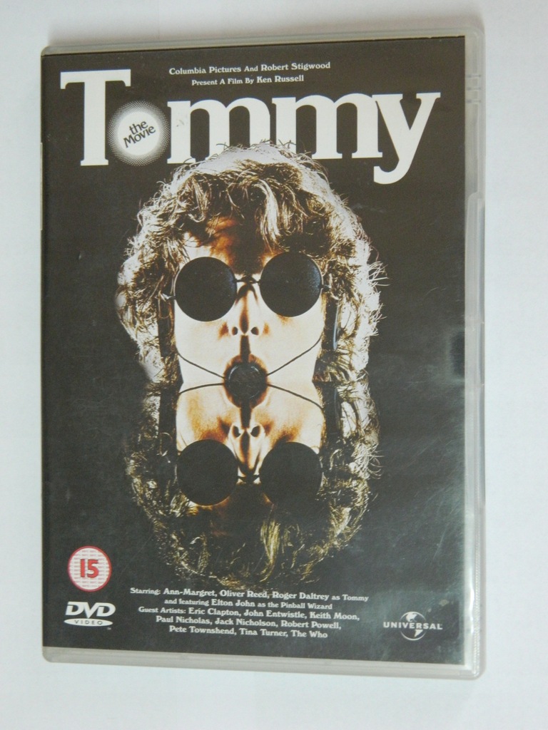 The Who Tommy The Movie DVD