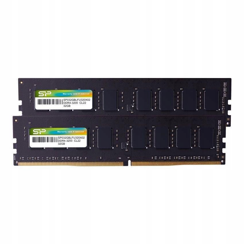 Pamięć DDR4 Silicon Power 64GB (2x32GB) 3200MHz CL