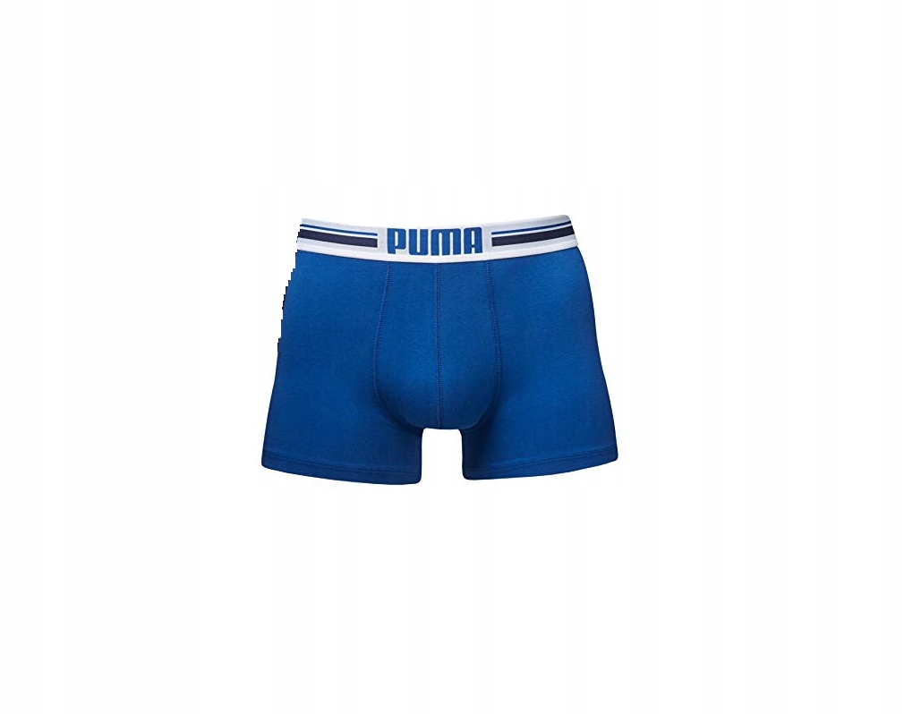 Puma Placed bokserki dla mężczyzn XL niebieskie