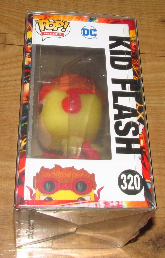FUNKO POP YOUNG JUSTICE KID FLASH GLOW CHASE 320 11041407578