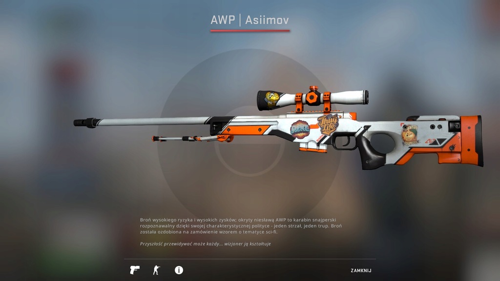 AWP asiimov csgo