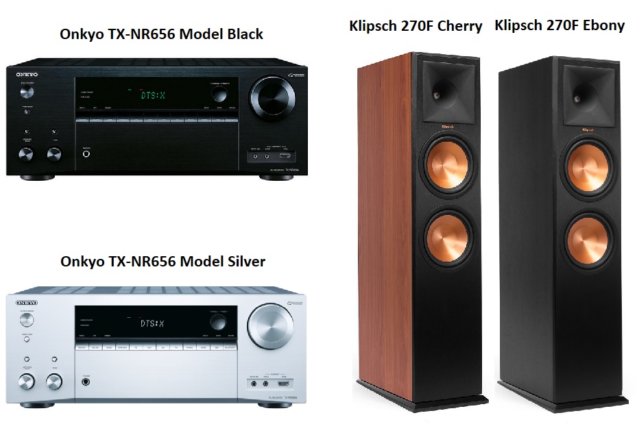 ONKYO TX NR676E + KLIPSCH RP 280F + KABLE 7172803731 oficjalne