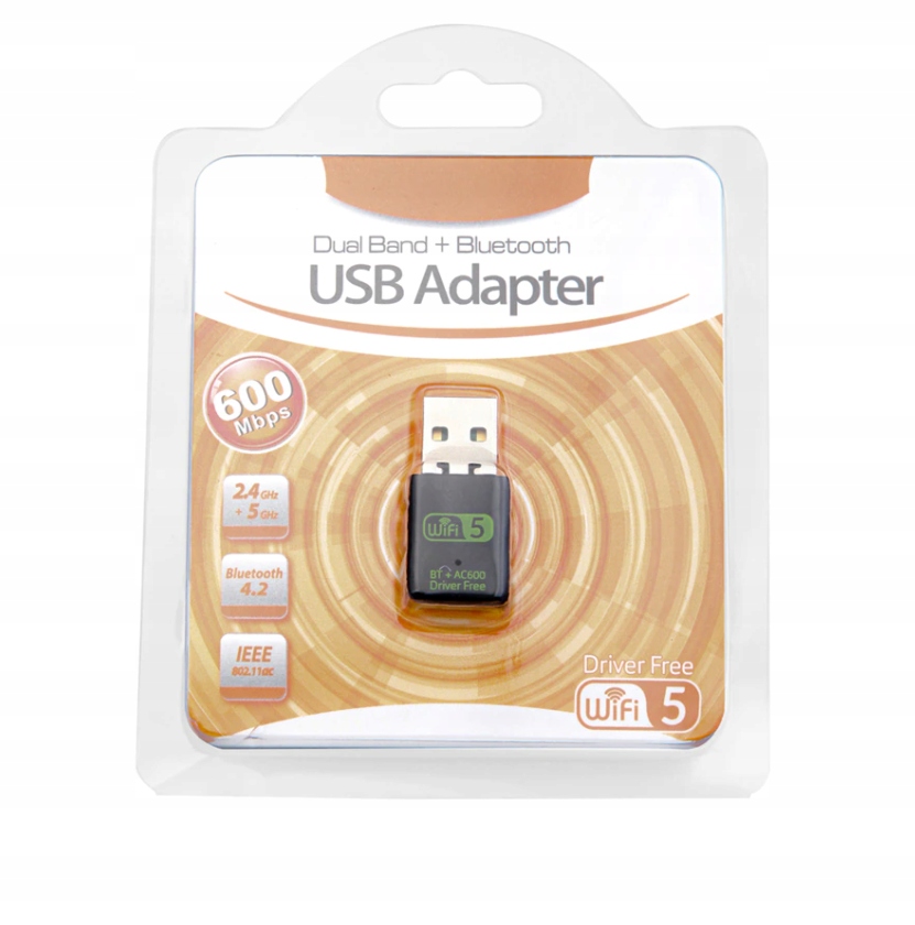 Купить СЕТЕВАЯ КАРТА BLUETOOTH + USB-АДАПТЕР USB AC600: отзывы, фото, характеристики в интерне-магазине Aredi.ru