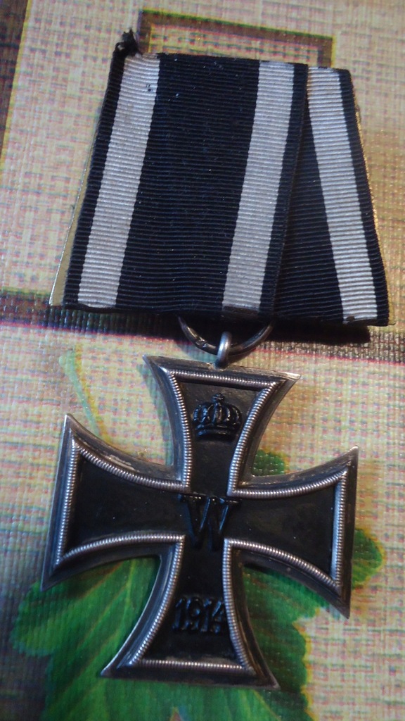 Krzyż żelazny I w.św.Szpanga.