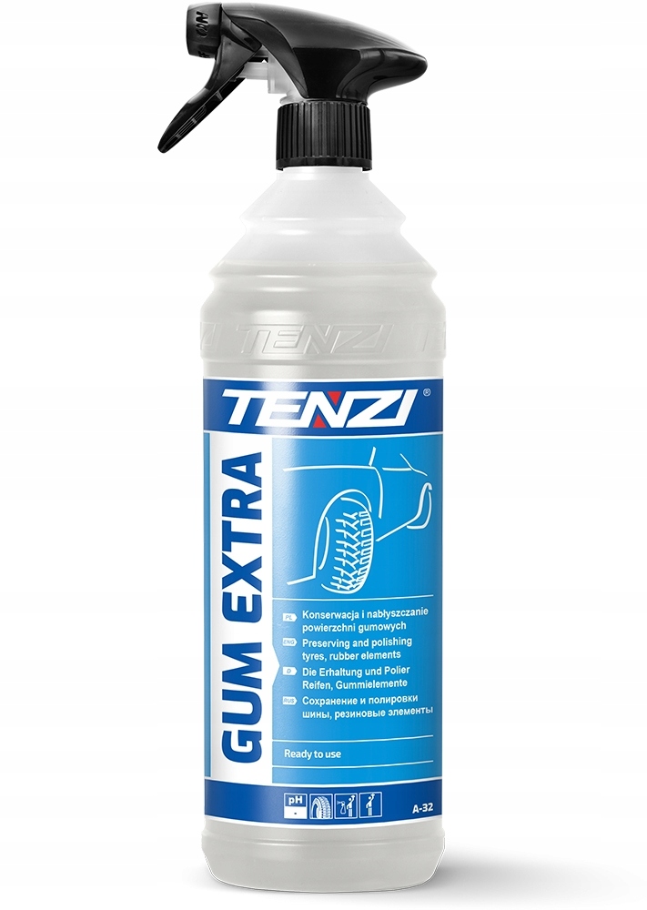 TENZI GUM EXTRA 1L konserwacja, nabłyszczanie opon