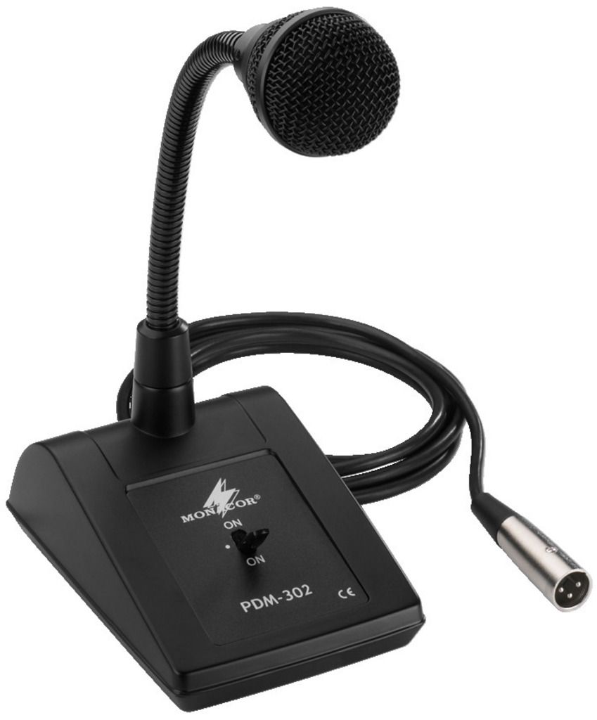 Monacor PDM-302 mikrofon pulpitowy PA