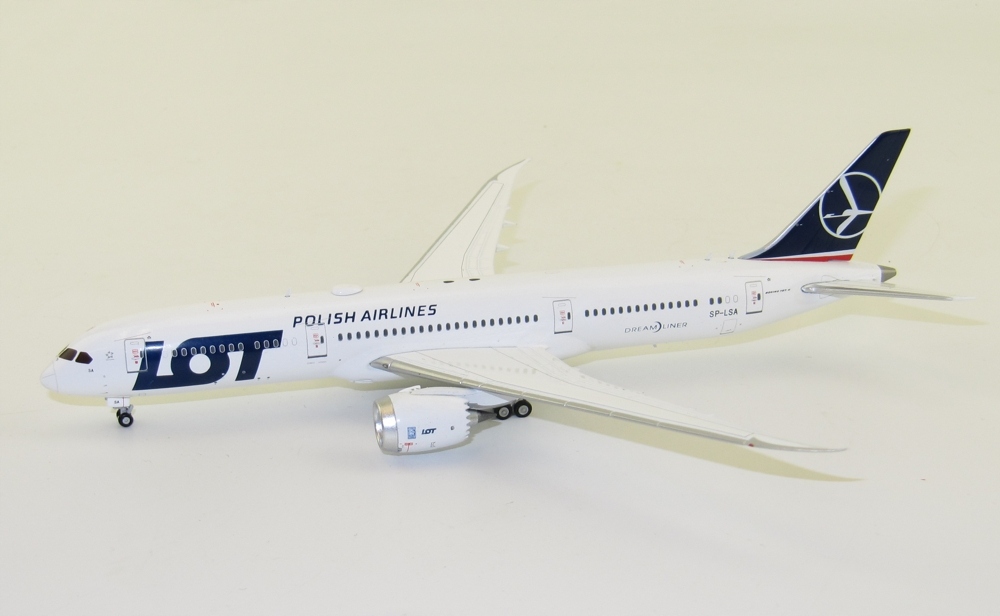 Model Boeing 787-900 LOT Dreamliner SP-LSA JcWings