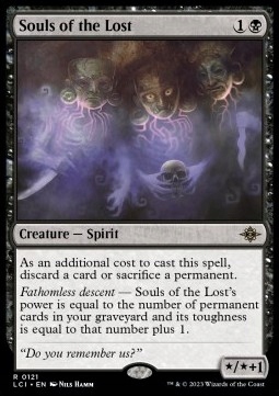 Karta Magic: The Gathering Souls of the Lost FOIL!