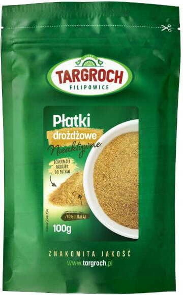 Płatki drożdżowe nieaktywne 100g Targroch