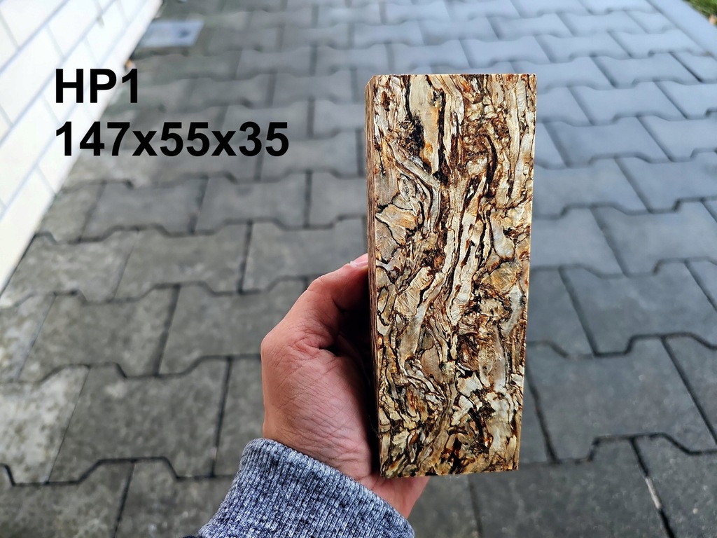 Drewno stabilizowane - Hempwood bloczek HP1