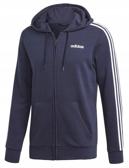 Adidas Bluza męska adidas Essentials 3 Stripes FZ