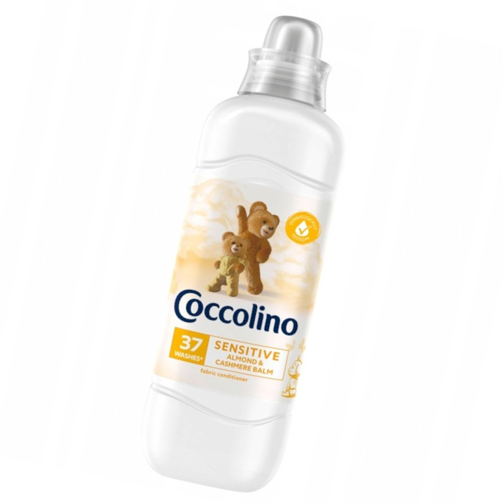 Płyn do płukania COCCOLINO Sensitive Almond & Cashmere 925 ml 37 prań