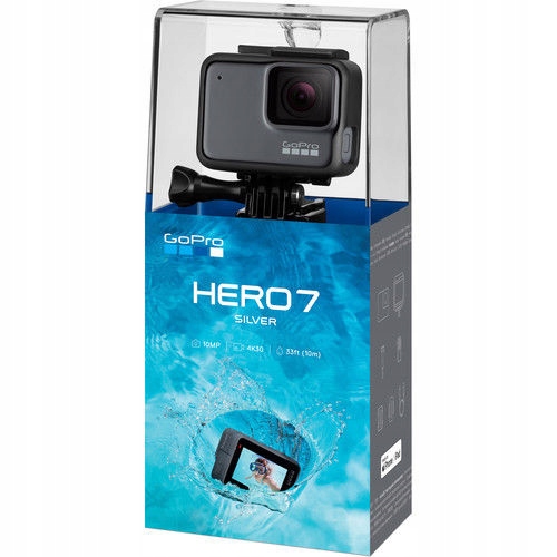 Kamera sportowa GoPro Hero 7 Silver 128GB Sandisk