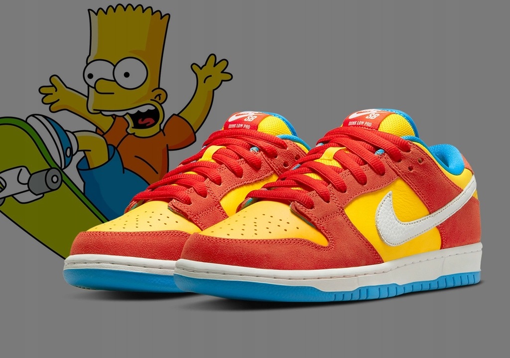 Buty Nike SB Dunk Bart Simpson Low Pro 48.5 US14