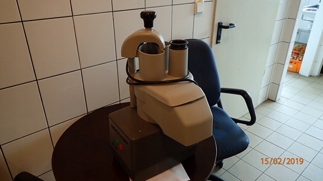 Nowy robot gastronomiczny (bez tarcz).