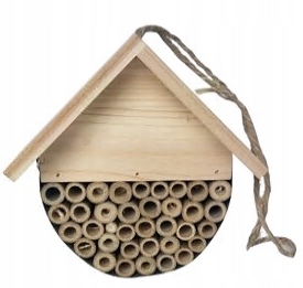 Drewniany domek dla insektów 17x17,5x10,5