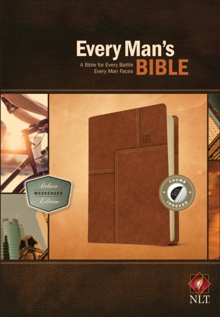 NLT Every Man's Bible, Deluxe Messenger Edition Le