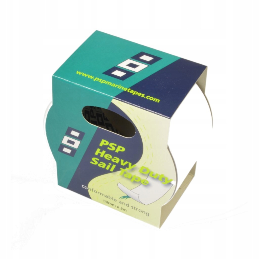 Taśma dakronowa do naprawy żagla PSP biała 50mm 2m