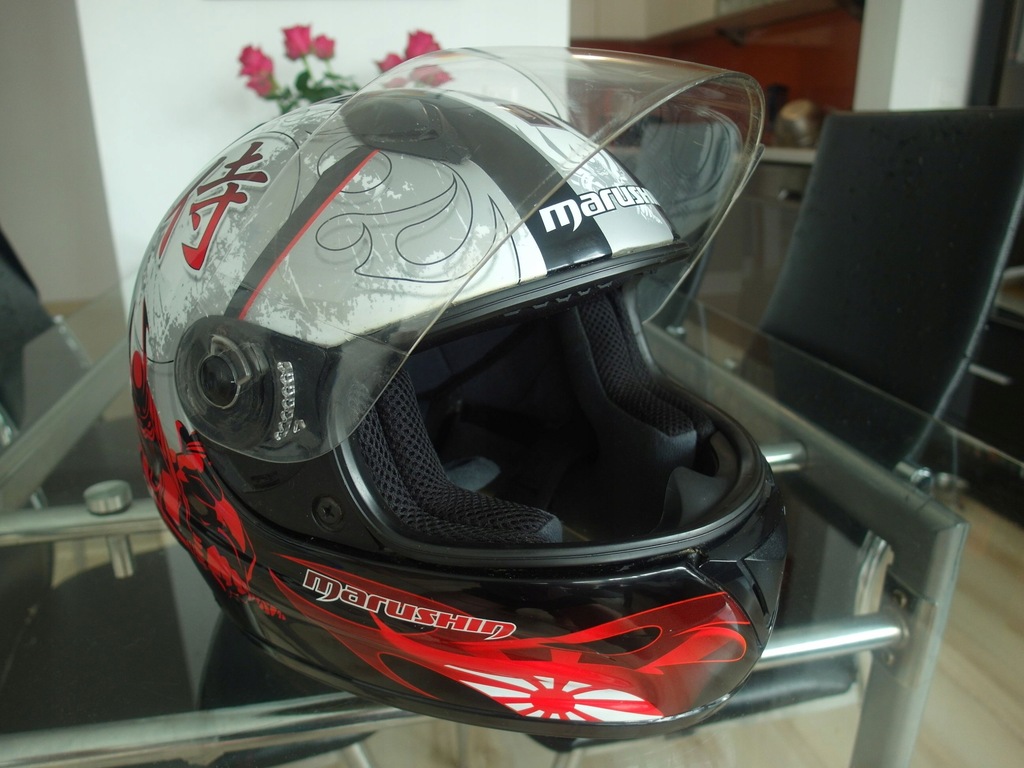 Kask MARUSHIN 777 SAMURA, 5 GWIAZDEK OD SHARP'A