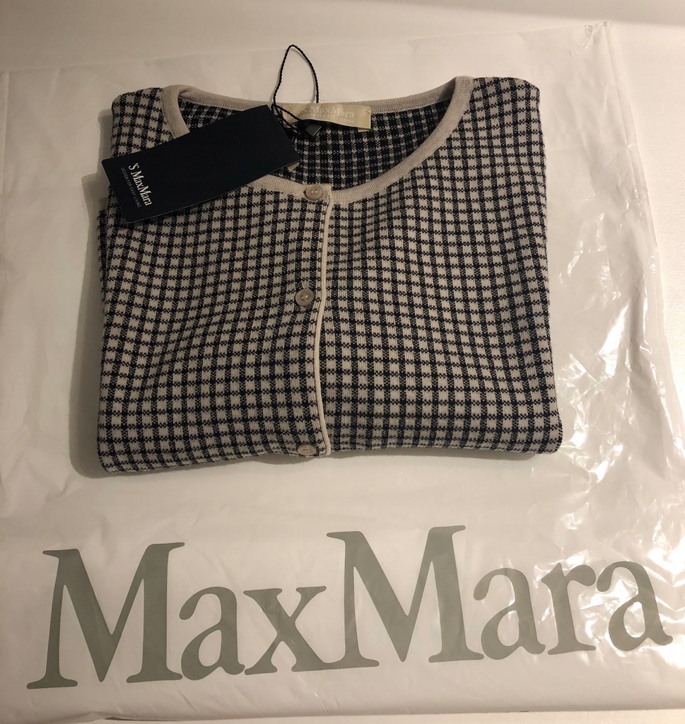 Max Mara letni sweterek wool 40 PL