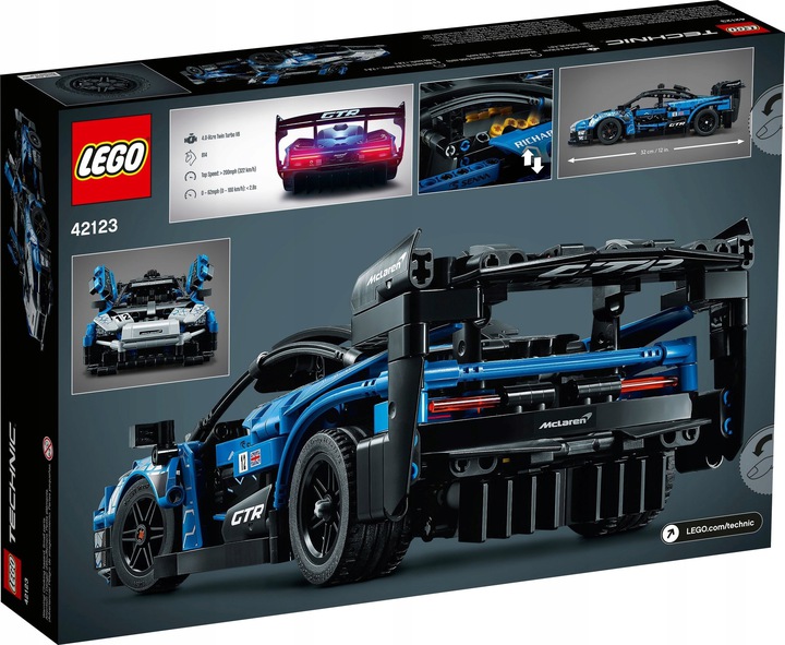 Купить Гоночная машина LEGO Technic McLaren Senna GTR: отзывы, фото, характеристики в интерне-магазине Aredi.ru