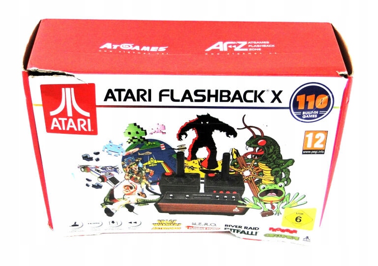 KONSOLA ATARI FLASHBACK X 110 GIER 2 PADY