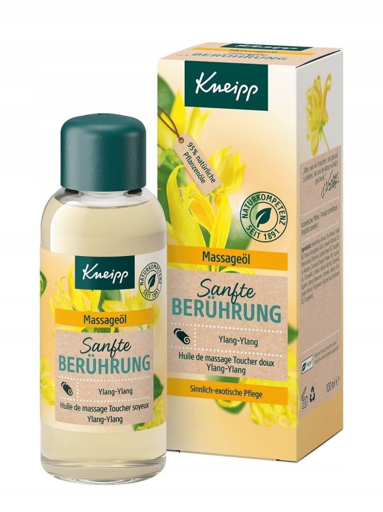 Kneipp Gentle Touch Massage Oil Ylang-Ylang Olejek do masażu 100 ml (U) (P2